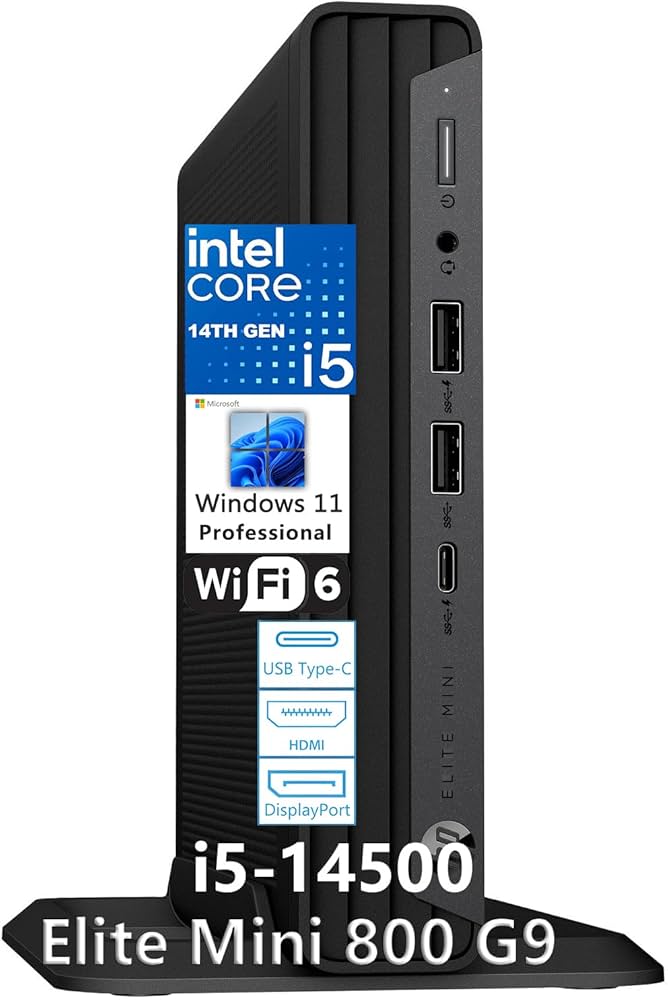 ミニPC HP Elite Mini 800 G9(core i7/16GB/512GB) Amazon.com: HP Elite Mini 800 G9 Desktop Computer - Intel
